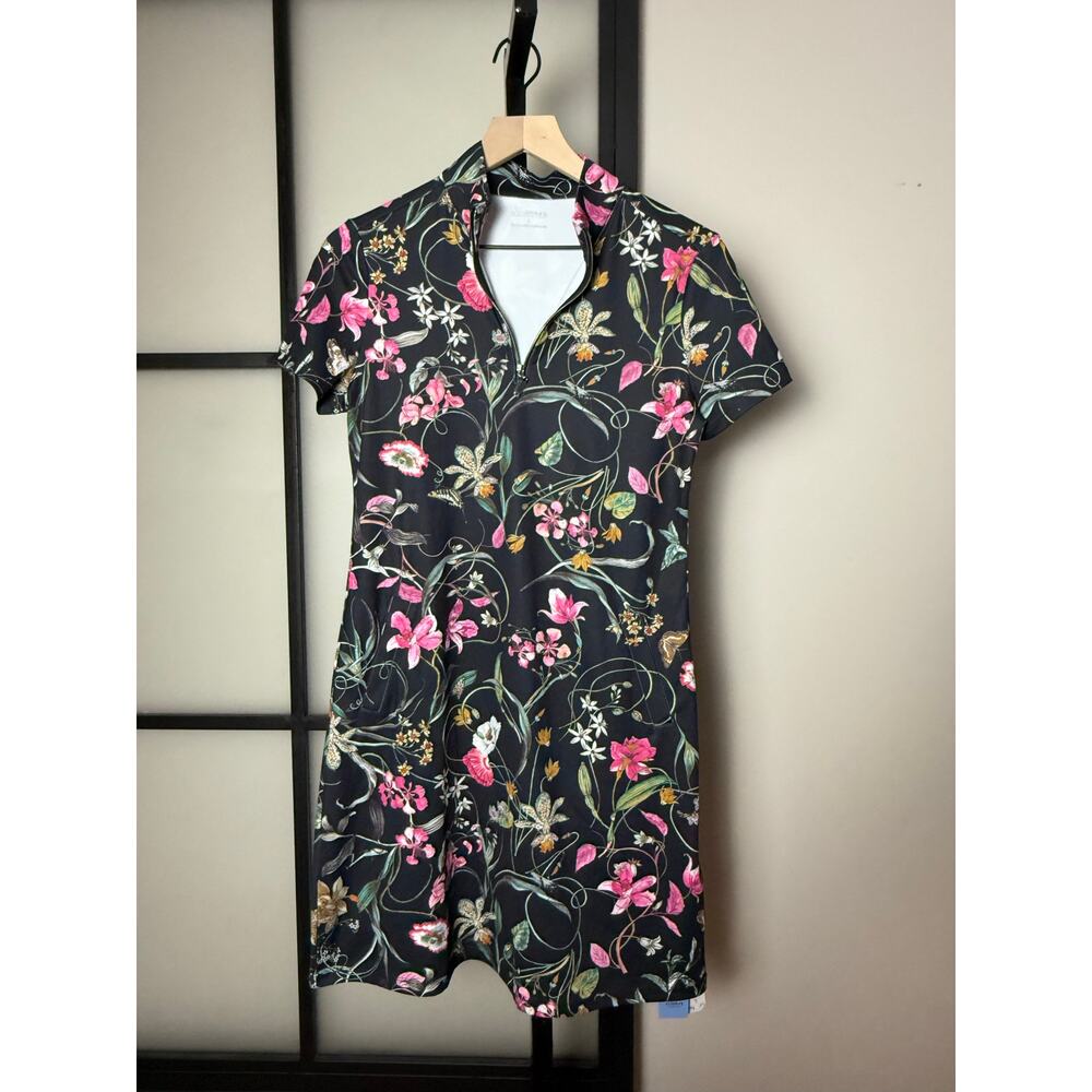 NWT ACEGOLFS  Botanical Energy 36.5 Inch Dress UPF50+ Size Small